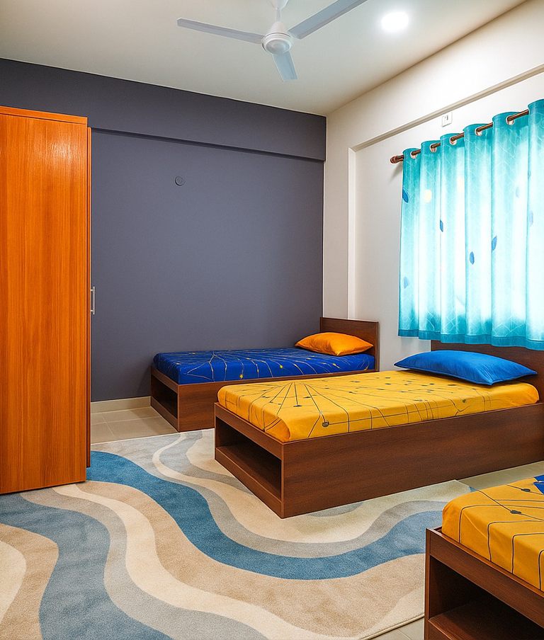 Fully Furnished Rooms